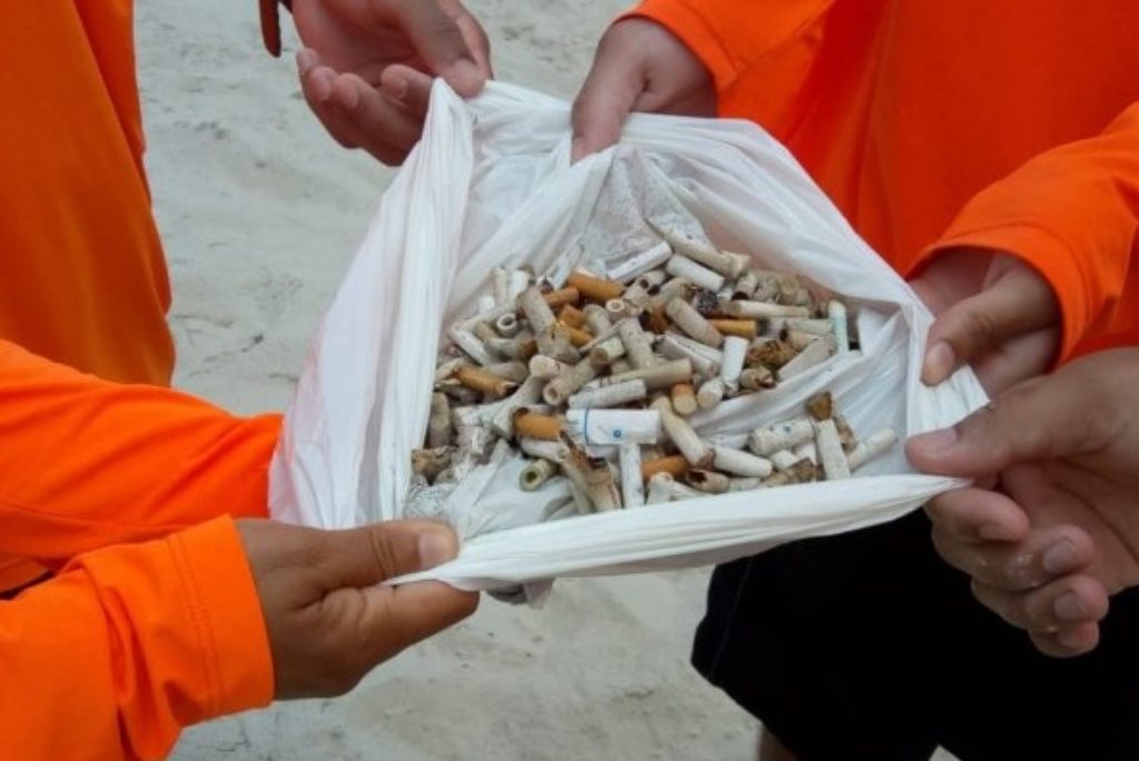Juquehy: Projeto Bituca Zero quer acabar com as bitucas de cigarros deixadas nas areias da praia