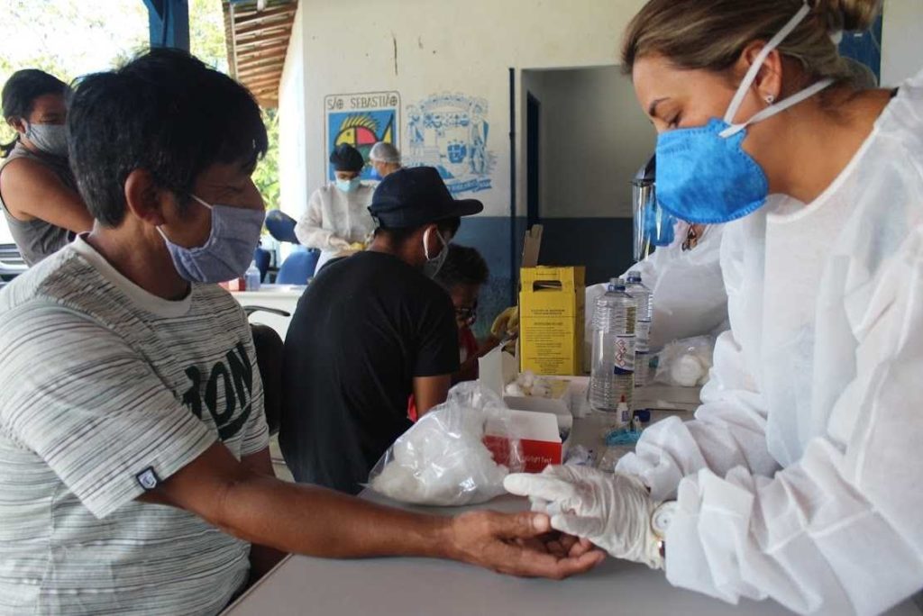 São Sebastião realizou 25 mil testes de Covid. Cerca de 30% da população já fez o teste