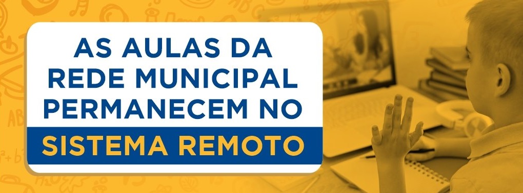 São Sebastião: Aulas permanecem no sistema remoto para alunos da rede municipal