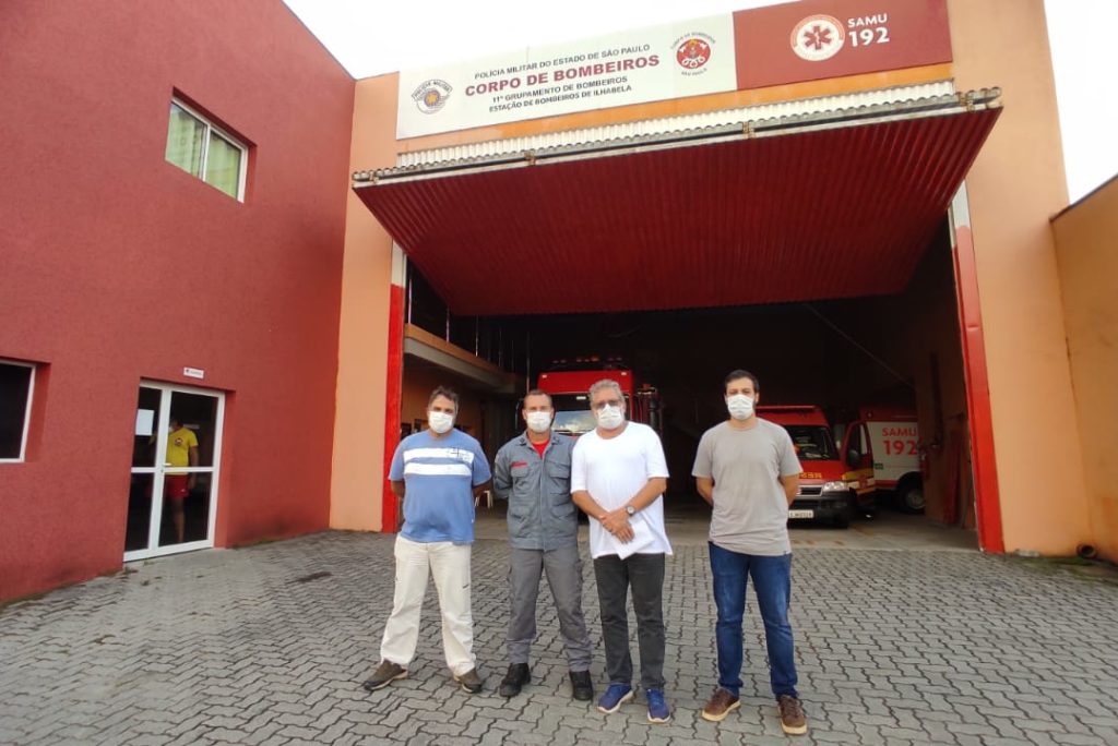 Corpo de Bombeiros de Ilhabela ganha nome em homenagem a Major Olímpio