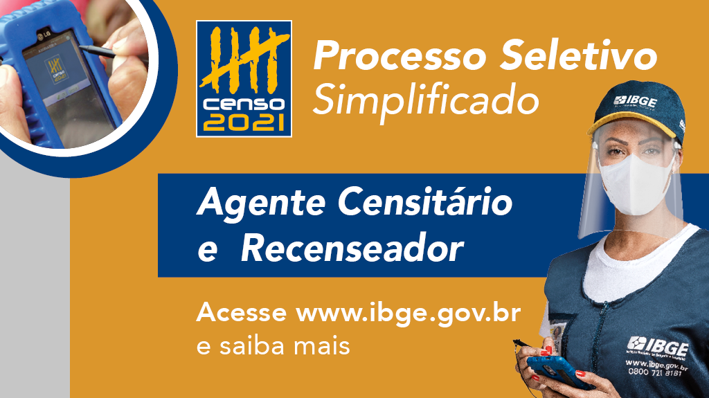 Prefeitura de Ilhabela divulga vagas de Processo Seletivo do IBGE; saiba como se inscrever