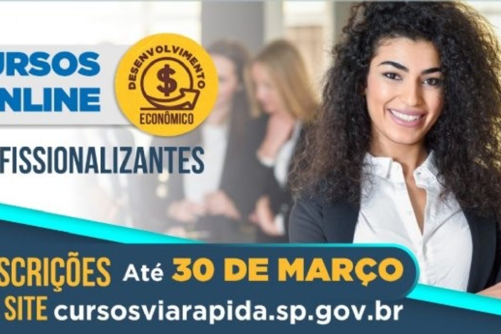 São Sebastião: Prefeitura abre inscrições para cursos profissionalizantes online