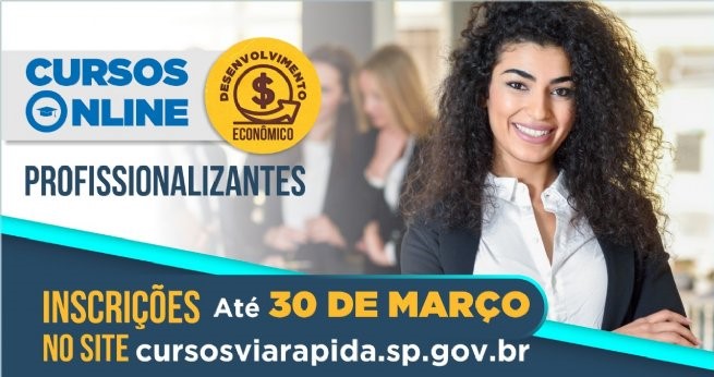 São Sebastião: Prefeitura abre inscrições para cursos profissionalizantes online