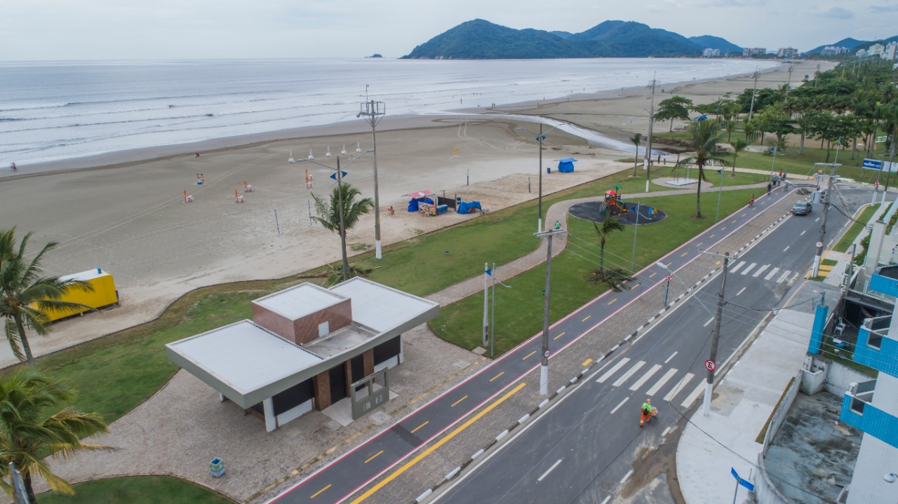 Bertioga: Veja como ficou nova Orla do Rio da Praia; assista ao vídeo