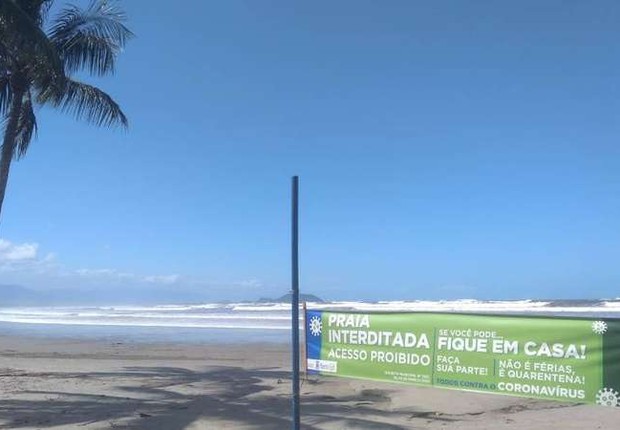 Urgente! Governo de SP proíbe o acesso às praias a partir do dia 15