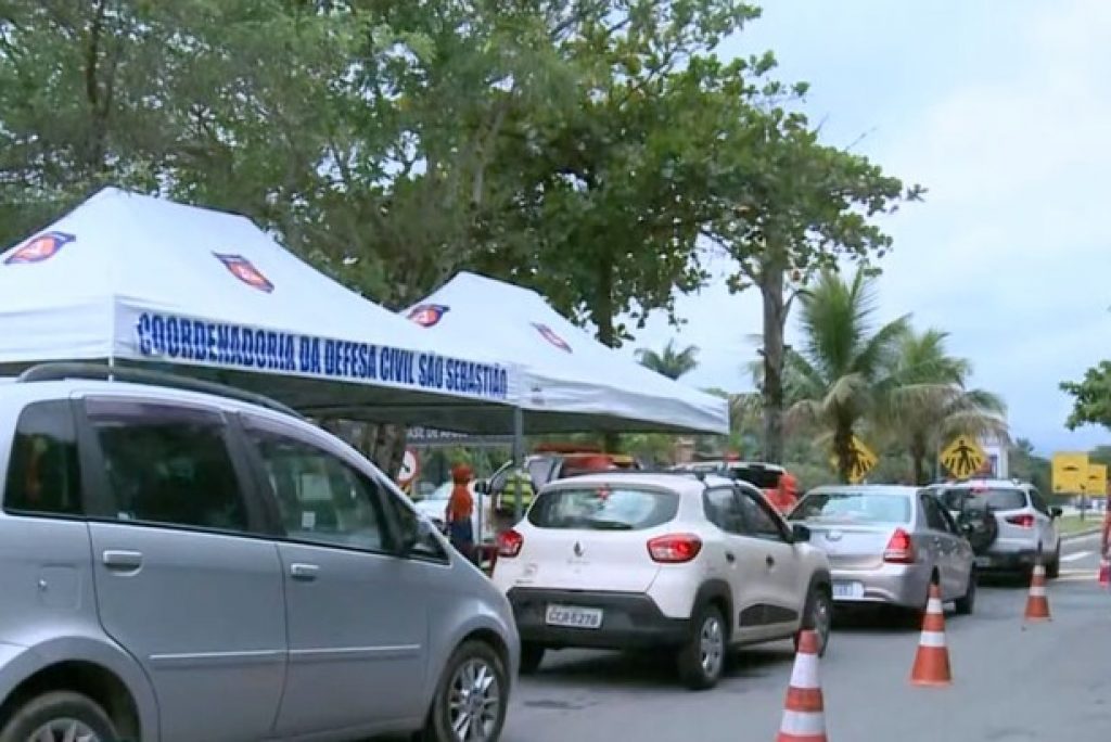 Barreira Sanitária em São Sebastião impede a entrada de 84 turistas com Covid