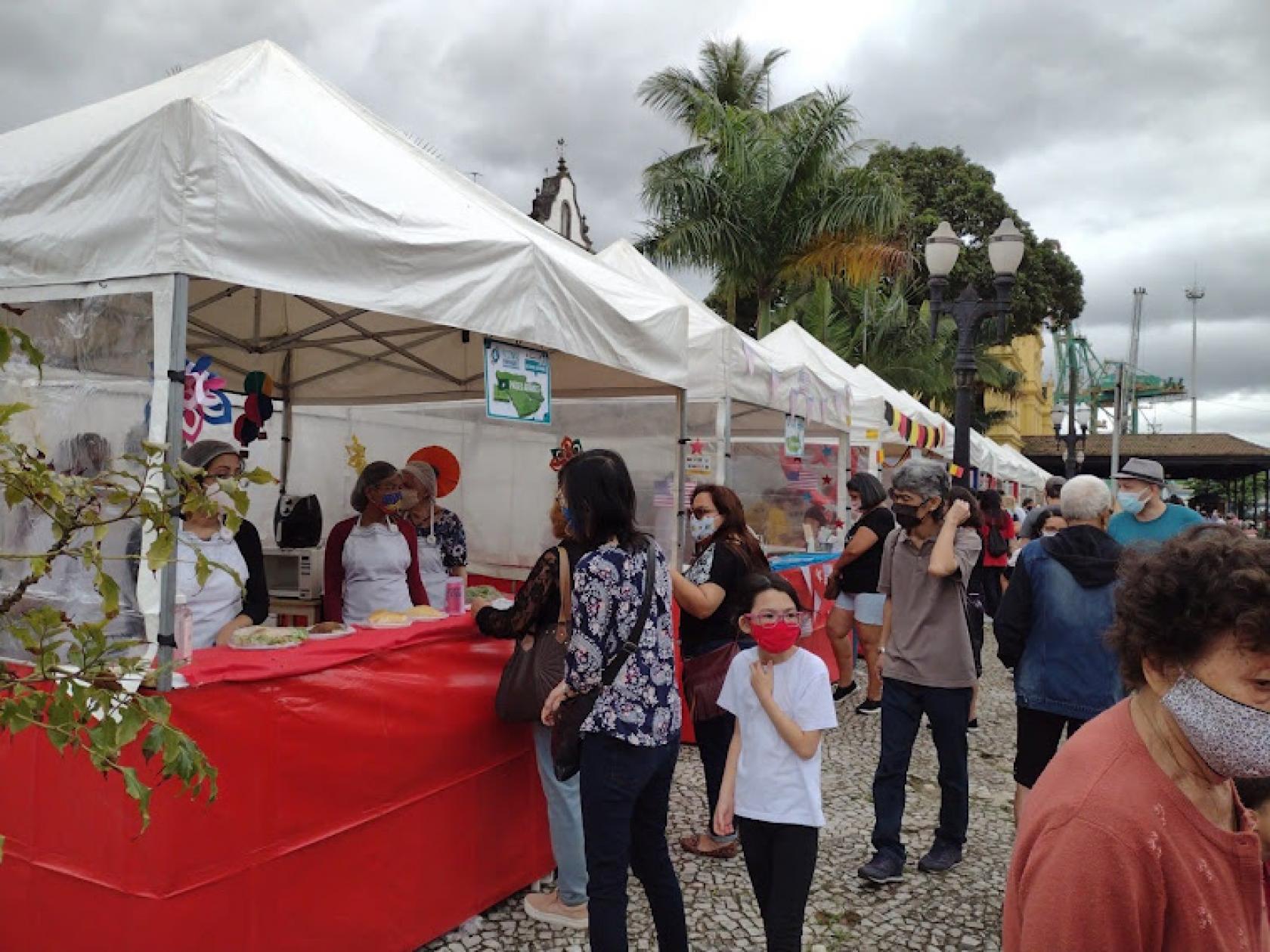 Festival do Imigrante celebra diferenças culturais e atrai famílias à Região Central de Santos