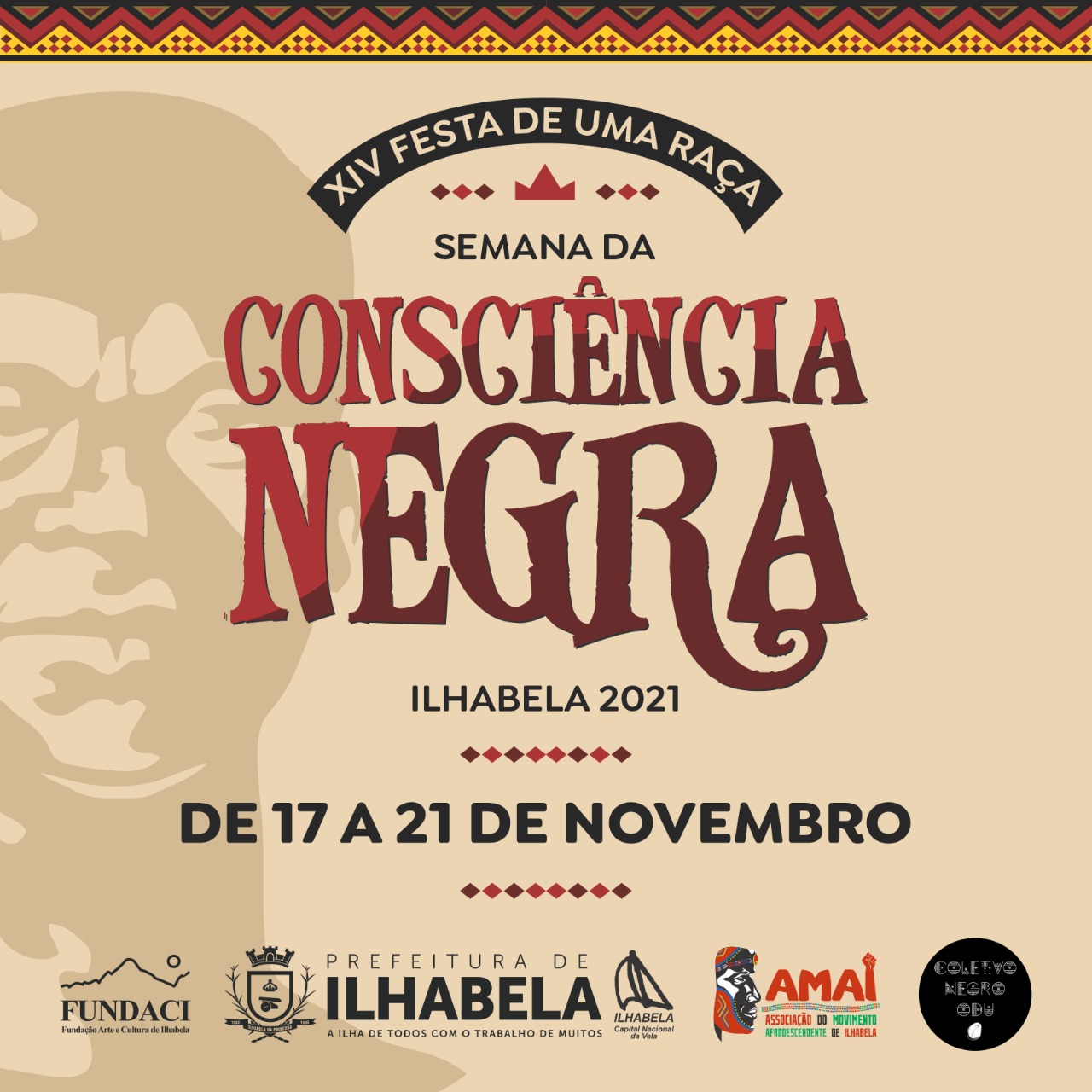 XIV Semana da Consciência Negra começa nesta quarta em Ilhabela