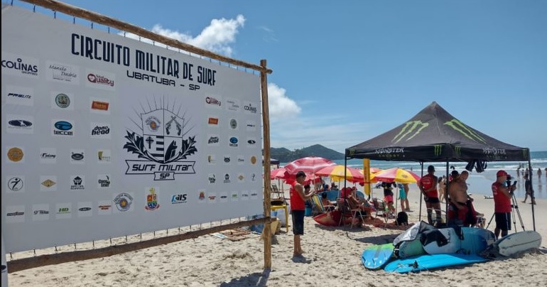 Ubatuba: Praia Grande sedia Circuito Militar de Surf 2021
