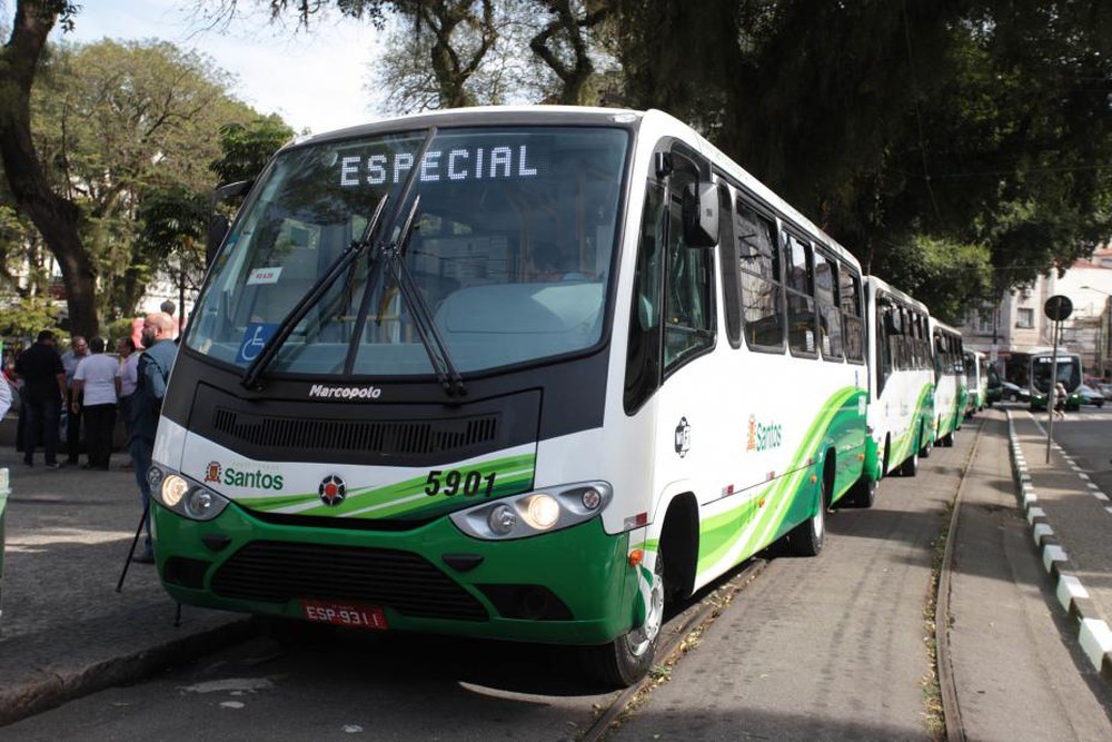 Santos proíbe a circulação de ônibus municipais sem equipamentos de acessibilidade