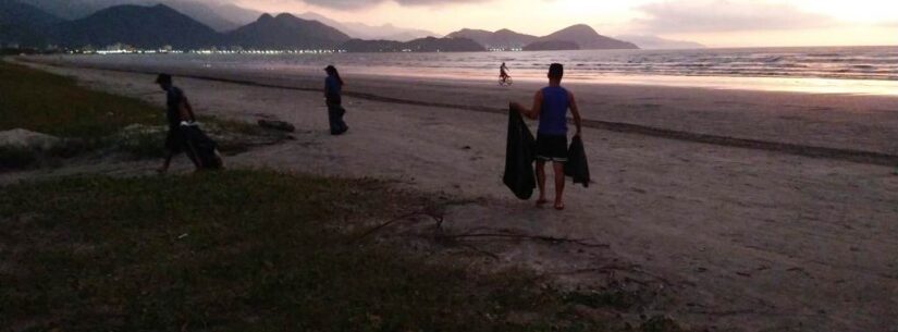 Prefeitura de Caraguatatuba recolhe 30 toneladas de lixo das praias durante feriado de Carnaval