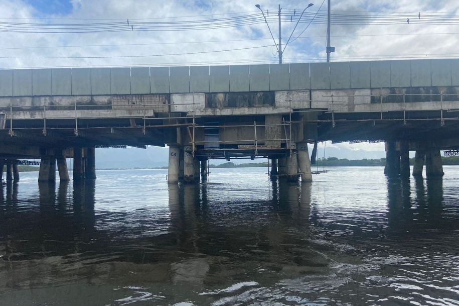 São Vicente: Obras na Ponte dos Barreiros completam 65% no fim de março