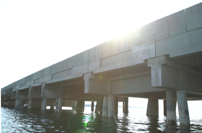 Ponte dos Barreiros, em São Vicente, tem quase 70% da reforma concluída