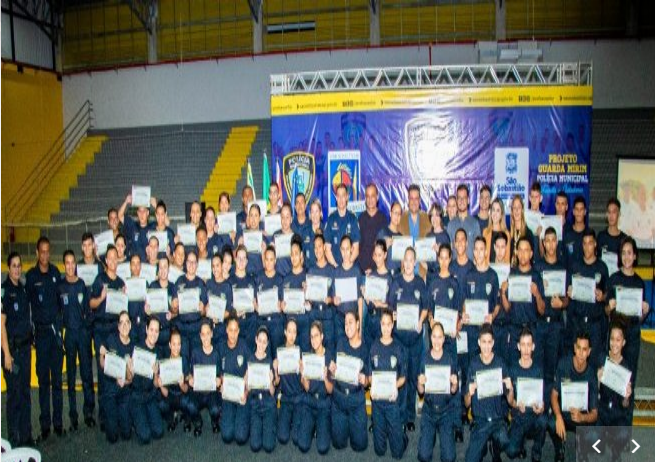 Recheada de emoção, Prefeitura São Sebastião realiza formatura da Guarda Mirim