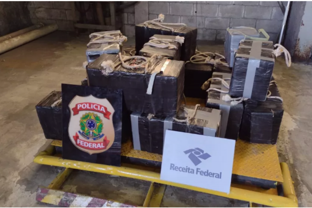 Polícia Federal apreende mais de uma tonelada e meia de cocaína no Porto de Santos