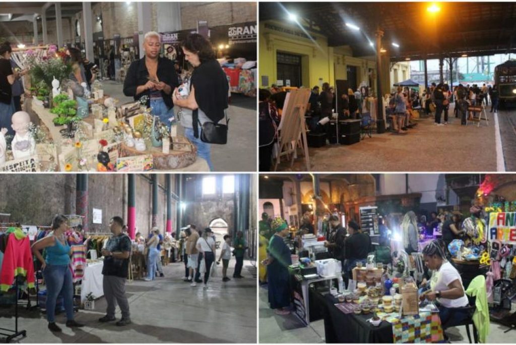Mais de 130 artesãos mostram talento em feiras de economia criativa no Centro Histórico de Santos