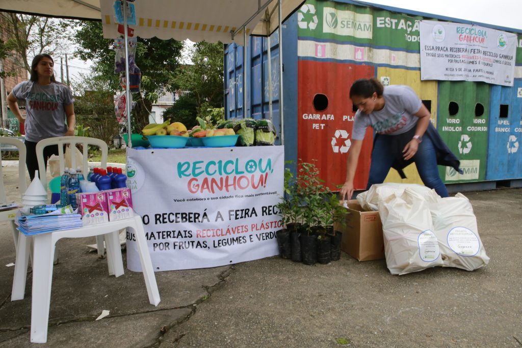 Guarujá inaugura quatro lojas do projeto ‘Reciclou, Ganhou!’ nesta quinta-feira (21)