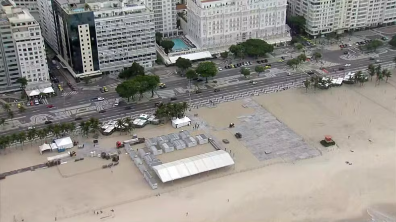 Show da Madonna terá controle de acesso de embarcações no mar de Copacabana